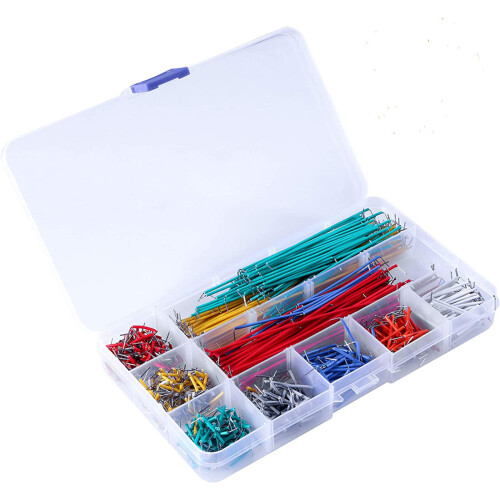 Uitgebreide set van 140 Breadboard Jumper Wire Jumper Cable