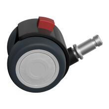 Roulette pivotante robuste, rouleau de roue à 360 degrés,-Type C