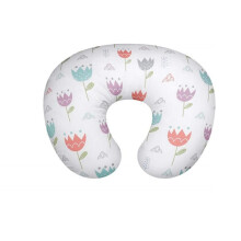 Baby Nursing Pillow Case for Breastfeeding, Soft Cotton Cover, Portable Positioning Pillow, Ideal for Side Sleepers
