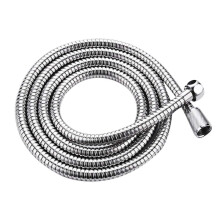 Shower hose 1.5 m/2 m/2.5 m stainless steel double buckle flexible bathroom accessories (Color: 2.5m)