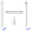 Ersatzspitze für Apple Pencil 1 / 2 Weiß 5