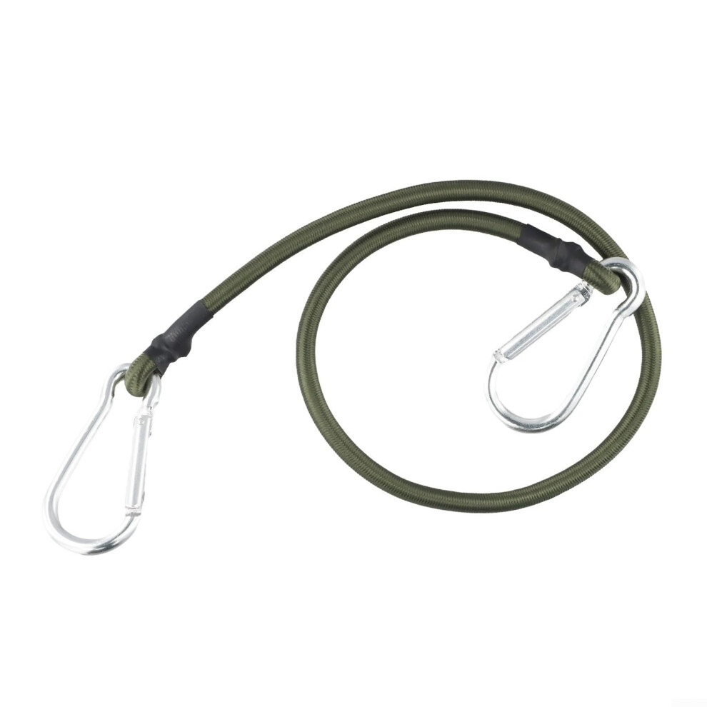 Elastic Rope For Outdoor Camping, With Reliable Hooks, Ideal For Tent Setup, Securing Luggage, And Clothesline (60 Cm). 9347817906264