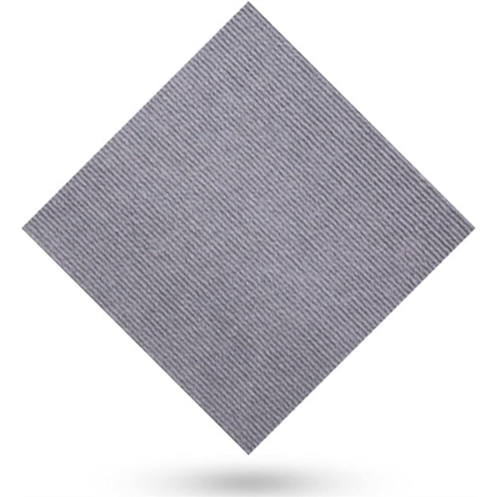 Commercial Selfadhesive Carpet Tiles, 10 Pieces, Nonslip, Square, Peel And Stick, 1 Splice Flooring, Light Gray, 45 X 45 Cm. 9347817906172