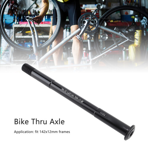 142x12mm Bicycle Rear Thru Axle - Quick Install Metal Construction 2