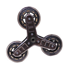 2Pcs Stair Climbing Shopping Cart Wheel Sliding Rollers
