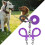 Pull Rope for Dogs, Double Puppy Walking Leash  Adjustable Comfortable Leash with Bungee for Training, Playing 2