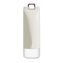 Porta-escova de dentes de viagem com design removível, compacto e fácil de guardar, feito de plástico de alta qualidade, liso e seguro.