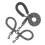 Training leash for dogs, 2 adjustable puppy harnesses – , comfortable 1