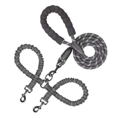 Training leash for dogs, 2 adjustable puppy harnesses – , comfortable