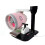 Desktop USB Fan with Adjustable Airflow, Turbo Engine Style Cooling and Humidifying, Red ABS 1