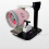 Desktop USB Fan with Adjustable Airflow, Turbo Engine Style Cooling and Humidifying, Red ABS 5
