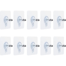 Adhesive Wall Screws for Hassle-Free Hanging, Perfect for Bathrooms and Kitchens with Non-Trace Removal
