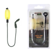 Outdoor Fishing Alarm Multicolor LED Light Fast Response Swing Sensors Yellow For Professional Anglers Easy To Install
