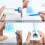 Rotate Toothpaste Dispenser, Easy to Squeeze Toothpaste Mechanism with No Tools Required Installation, Adjustable Clamping Pressure, Durable Plastic A 4