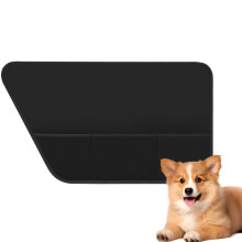 Car Door Protector for Dogs Waterproof Scratch Resistant Mesh Pocket Barrier Vehicle Interior Travel Camping