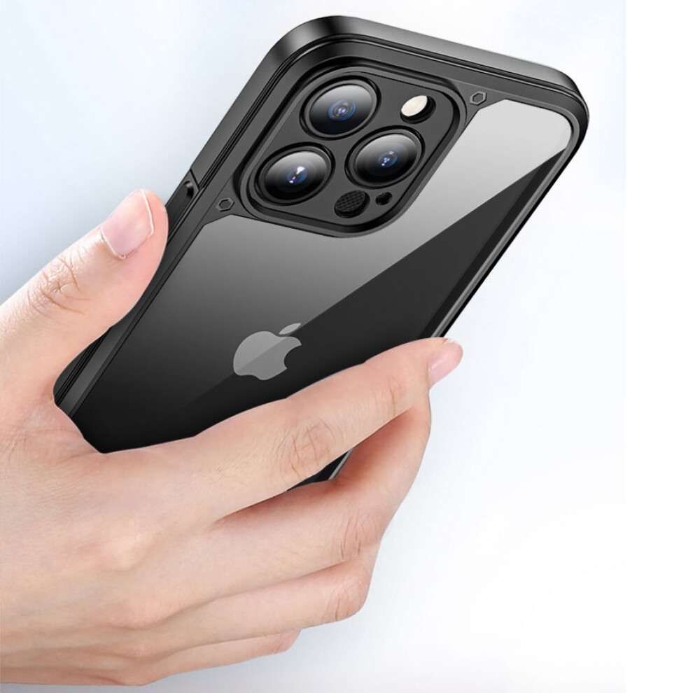 Ultra-Clear Military Grade Shockproof Case For Iphone 14 Pro, Supports Wireless Charging & Magsafe Compatible, Hybrid Design Clear Case With 9128293486309