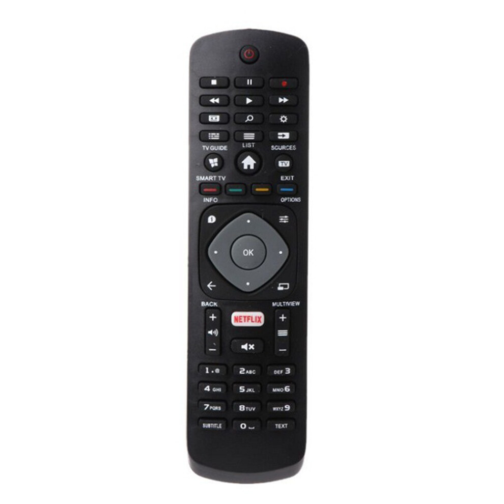 Advanced Infrared Philips Tv Remote Control, Universal Solution With Netflix Button And Long Transmission Distance For Seamless Entertainment 9405630809732