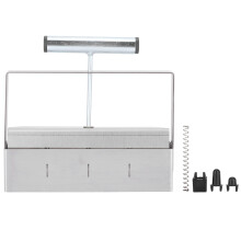 Reusable Gardening Tool for Greenhouse Use, Efficient Four Block System with Eco Friendly Design, Manual Soil Stopper with Anti Slip Ergonomic Design,