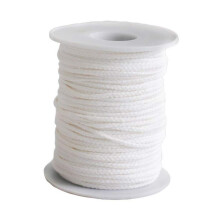 Kerzendocht Meterware 1 Rolle 61 m White