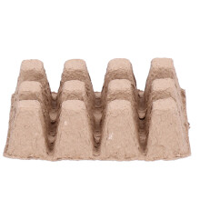 Set of 10 Eco Paper Peat Pots 12-Grid for Healthy Seedling Roots