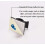 Selbstklebende Kabelhalter 50er-Pack Black 3