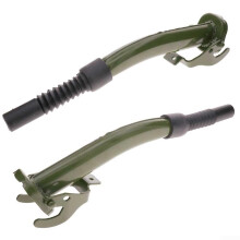 2 Piece Fuel Spout Set with Duckbill Nozzle for Safe Oil Dispensing and Transfer