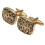 Shirt pattern cufflink for men's brand cufflinks 1