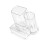Boîte de rangement cosmétique multifonctionnelle, diviseurs 1