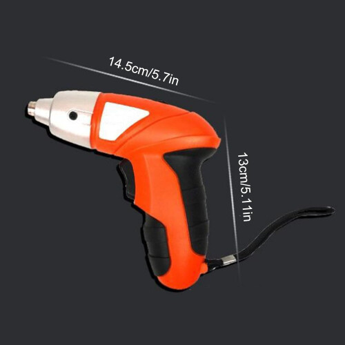 45Pcs USB Cable Rechargeable Electric Screwdriver Combination Hand Drill Set Tool Screwdriver Drill Driver Bits 1