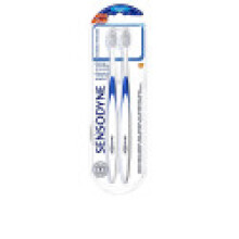 Manuelle Zahnbürsten Set mit 2 weichen Zahnbürsten SENSODYNE