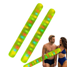 Inflatable Pool Poles, Foam Noodle Blocks 2 Inflatable Sticks for Travel, Swimming, Beach (Green)