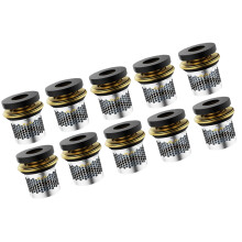 easy installs  Brass Shutoff Valves Long Lasting-Pack of 10