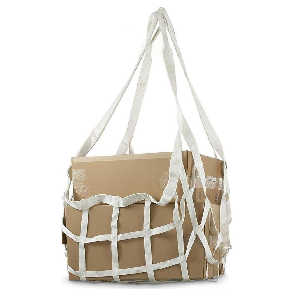 Webbing Net Cargo Securing Net 4X4m Nylon Flat Sling Hoisting Net Tearresistant Bed Cargo Net For Construction Rigging 9426802666908