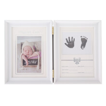 Baby Handprint Footprint Kit - Plastic & Density Board, 31.5x20.7x1.7cm
