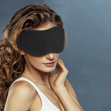 Slaapmasker voor dames en heren, zacht voor de neus, antislip ontwerp zorgt voor volledige lichtblokkering, zacht ademend materiaal bevordert een