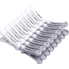 Non Slip Laundry Clips, Easy To Use And Spring Loaded Design For Quick Drying, Strong Grip With Rubberized Jaws, Windproof And Rust Resistant,