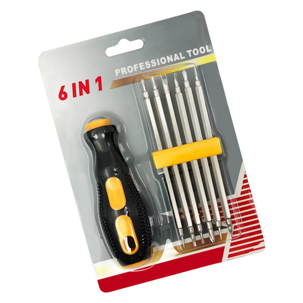 6 In 1 Set Double Ended Screwdriver Set For Computer Laptop Camera Tools 6601B 6Pc Precision Electronics Toolkit 9199774259477