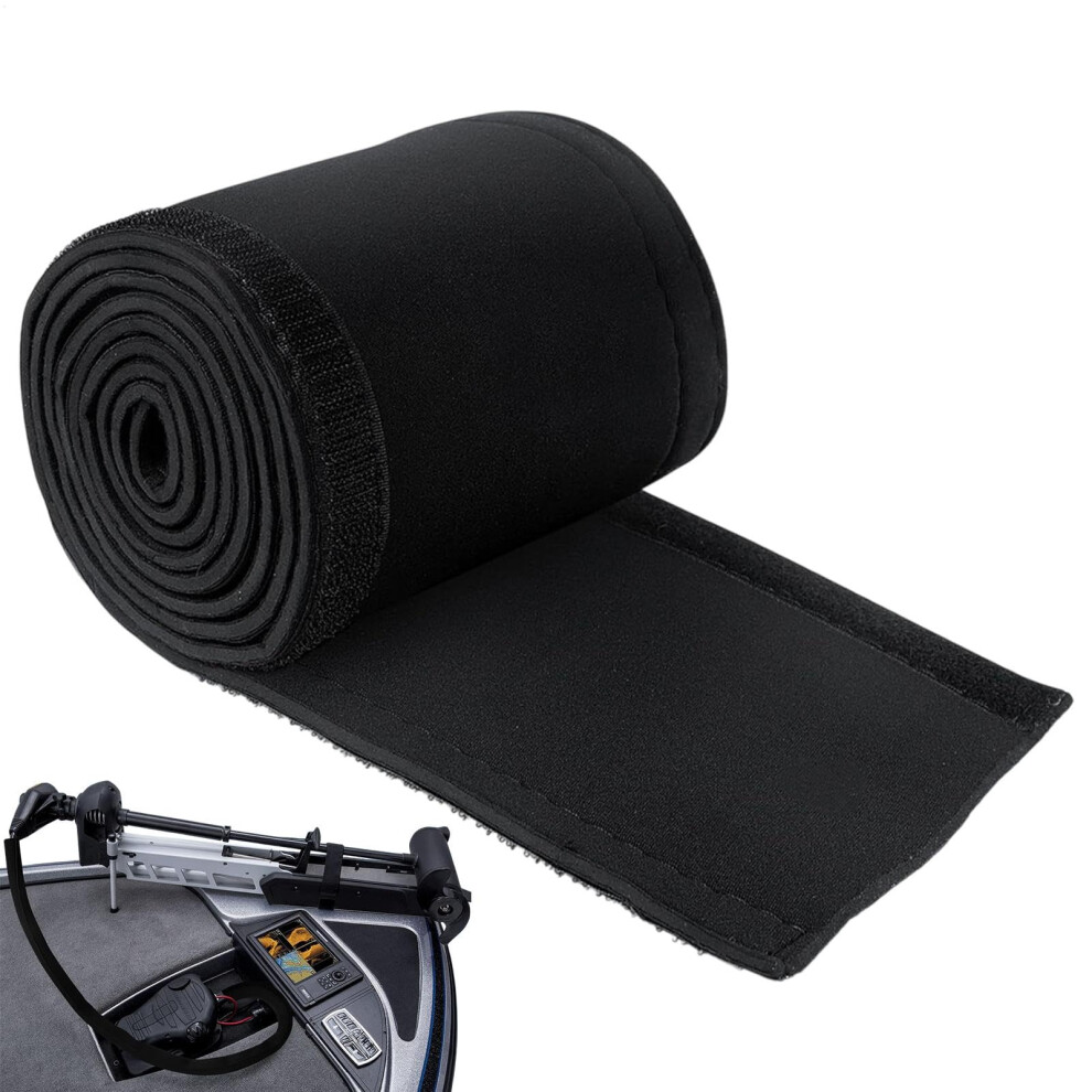 Trolling Motor Wire Cover 60 Inch Neoprene Sleeve For Trolling Motor Cord Cuttable Cord Protector Cable Management Wrap 9189345210129