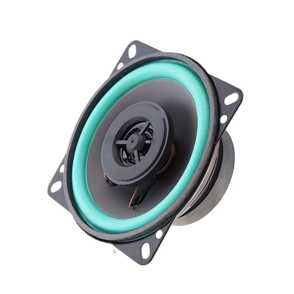 1 Piece 4 Inch 100W 2Way Car Hifi Coaxial Speaker, Car Door Audio Music Stereo Tweeter Midrange Fullrange Frequency Audio Tweeter 9347817912005