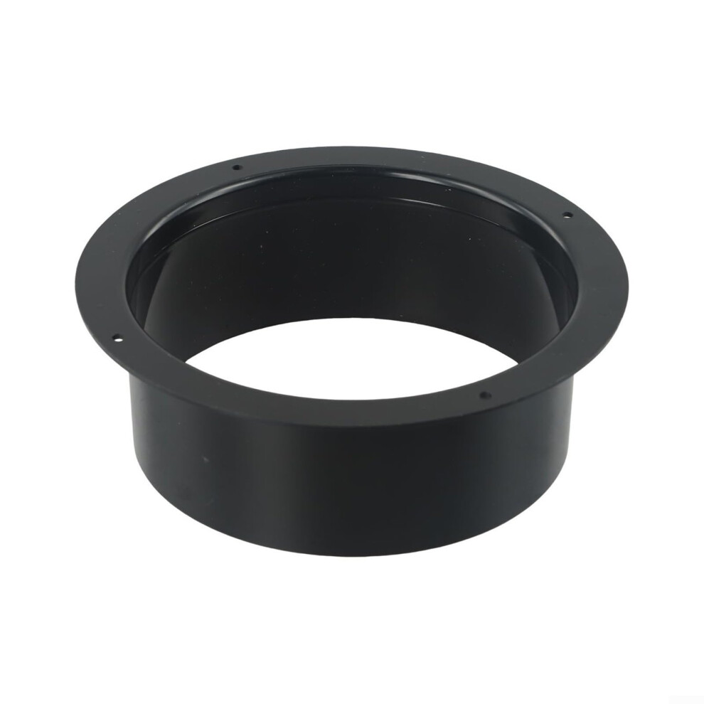 6 Inch Wall Mount Ventilation Duct Connector, Abs Pipe Flange Fitting For Hvac Exhaust Systems 9347817910063