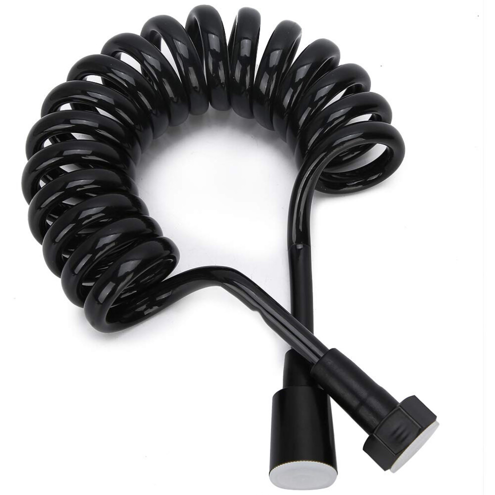 2M Copper Cap Bidet Shower Hose, Flexible Retractable Spring Shower Hose Accessories For Universal Shower Interface 9382693612380