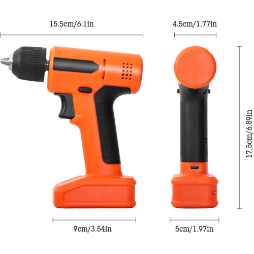 Multifunctional Electric Screwdriver Adjustable 0.28Nm Torque Intelligent Torque Control System Tool Set Ref: 3968 1