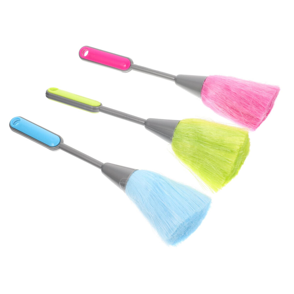 3Pcs Ergonomic Keyboard Cleaning Brush With Dense Bristles For Computer Dust Removal 9382693612663