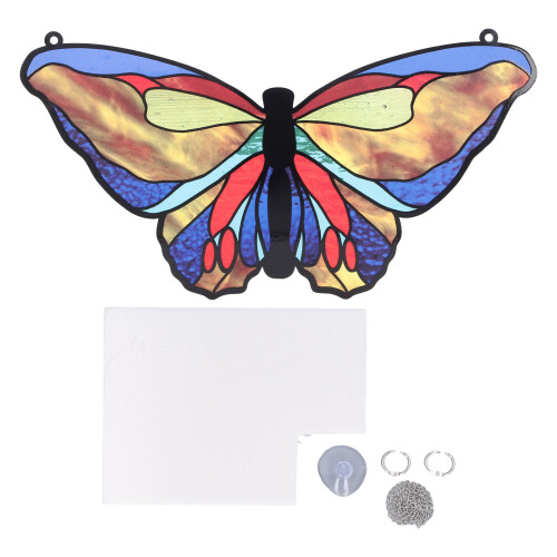 Buntglasfenster-Ornament, doppelseitig, bunte 1