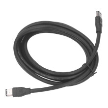 6-Pin auf 6-Pin Firewire-Kabel 3 m für Camcorder, Drucker & Scanner