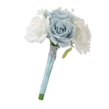 Bouquets de roses artificielles pour mariée,-Kirishima Kiyoko