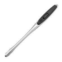 Pince à griller en acier inoxydable, poignée ergonomique-Noir 12