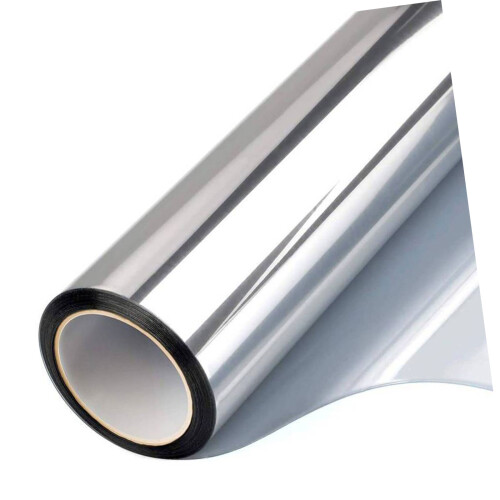Sun Barrier Window Cling Heat Rejection One-Double sided silver