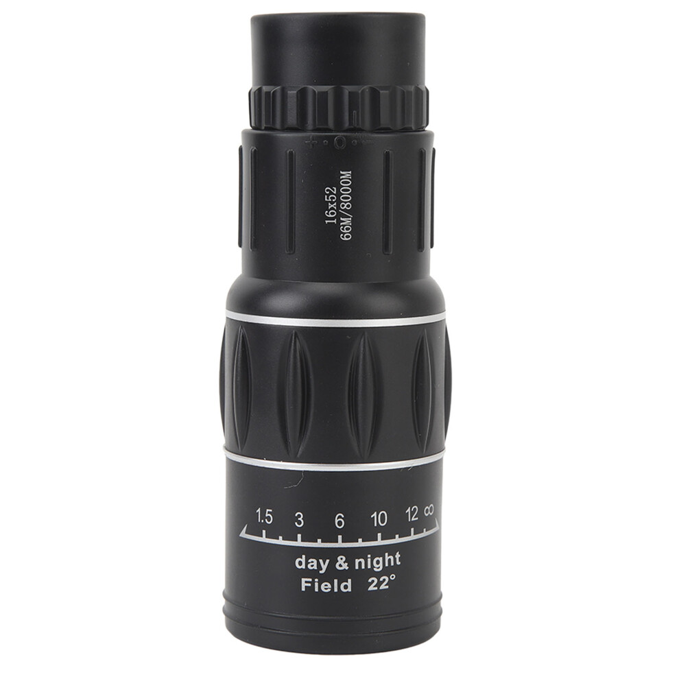 Hd 16X Monocular Telescope 8000M Film Outdoor Birdwatching Camping Green 4671368993639