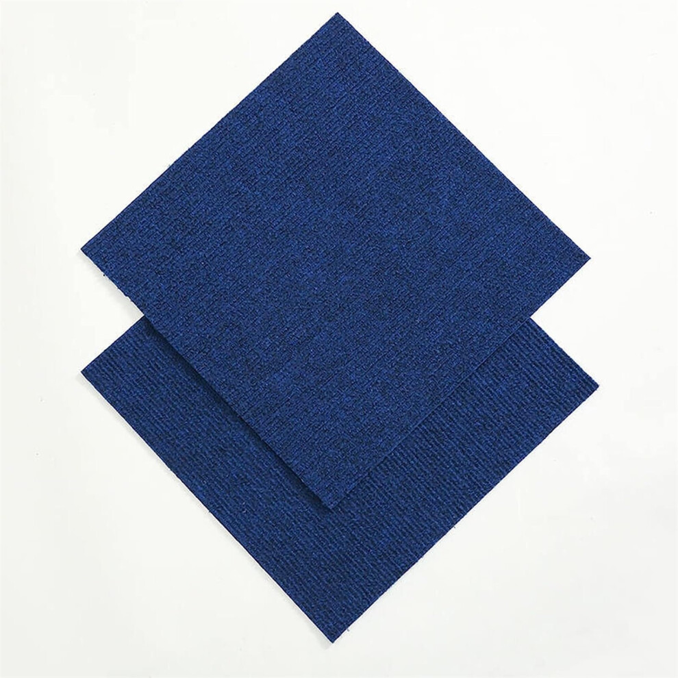 Selfadhesive Carpet Tiles For Home And Pets, 30.5X30.5cm Peelandstick Floor Mats (Blue, 4) 9382693613530